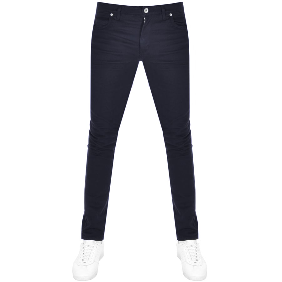 Alternative Image for ProductFarah Vintage Drake Jean Trousers Navy1